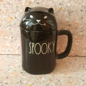 Rae Dunn Spooky Cat Coffee Mug 🐈‍⬛